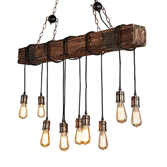 Aldrich 8 - Light Kitchen Island Linear Pendant