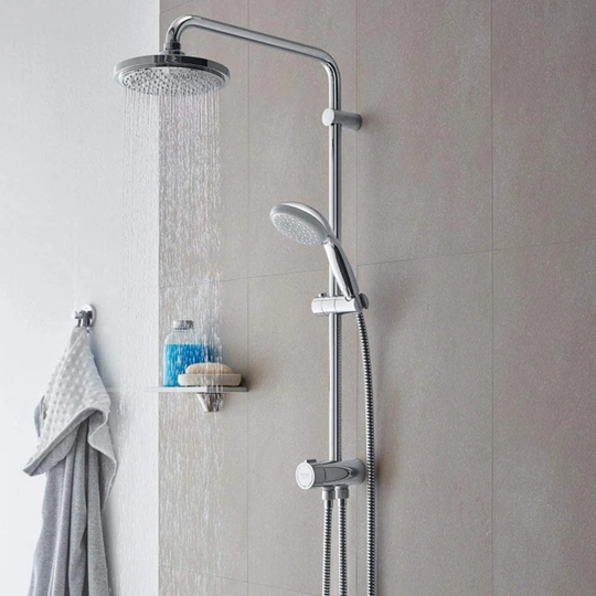 Seiler Tempesta System 200 Concealed Mixer Shower with Handheld Shower Head