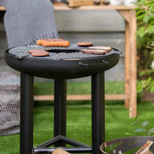 Bbgrill BBQ Plancha Grill Black Steel