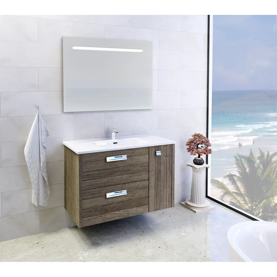 Jennifer 1000mm Wall Mount Single Vanity Unit