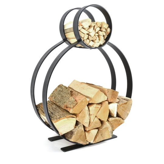 The Blacksmith Circle Cast Iron Log Carrier