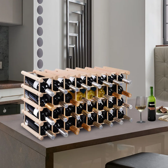 Wine Rack Free Standing Wine Storage Organizer Display Shelf