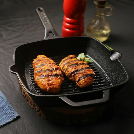 Legacy Pre-Seasoned 24cm Non-Stick Grill Pan