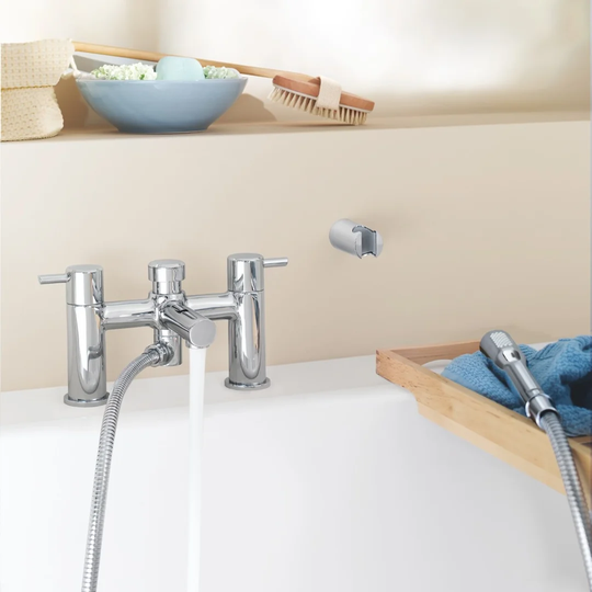 GROHE Concetto Two-handled Bath/Shower mixer ½" Chrome 25109000