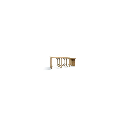 Tree House 17Ft. x 7 Ft. Solid Wood Log Store