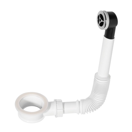 Wirquin SP2063399 Extendible Overflow Tube and Connection Pipe for Sink