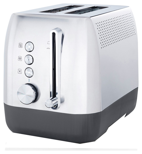 Breville VTT981 Edge 2 Slice Toaster - Stainless Steel