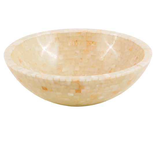 Aurelius Stone Circular 430mm Countertop Basin