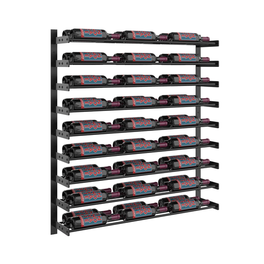 Jaydon 54 Bottle Wall Mounted Wine Bottle Rack
