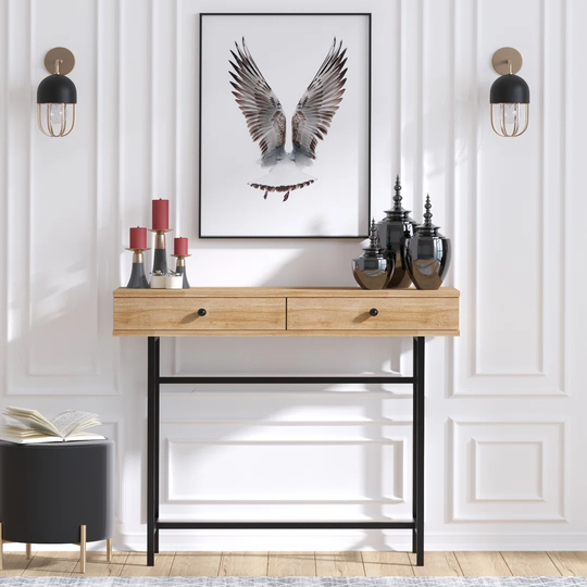 Lenhardt 100 Cm Wide 2 Drawer Sideboard