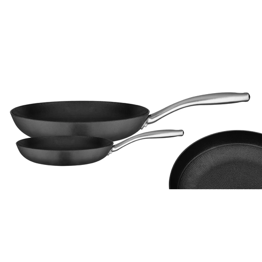 Robusta 2 Piece Non-Stick Frying Pan Set