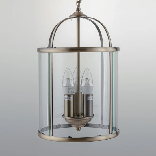 Strasburg 3 - Light Lantern Drum Pendant