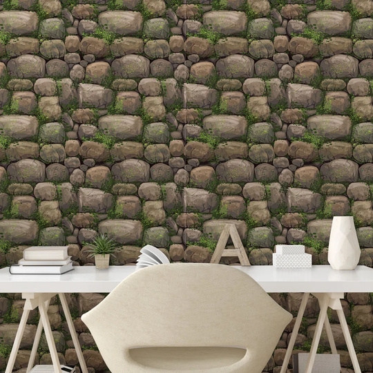 Hooppole Peel & Stick Matte Wallpaper Roll