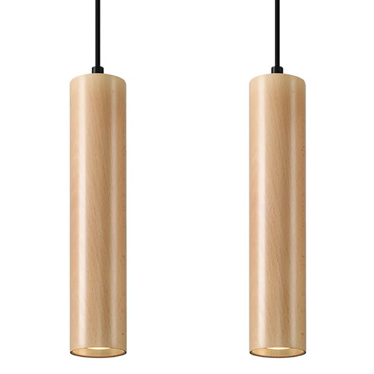 Robidoux 2-Light Kitchen Island Cylinder Pendant