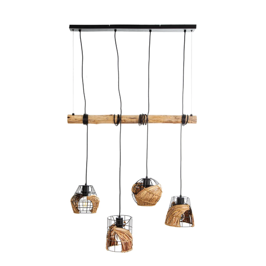 Mazzolino 4 - Light Kitchen Island Geometric Pendant