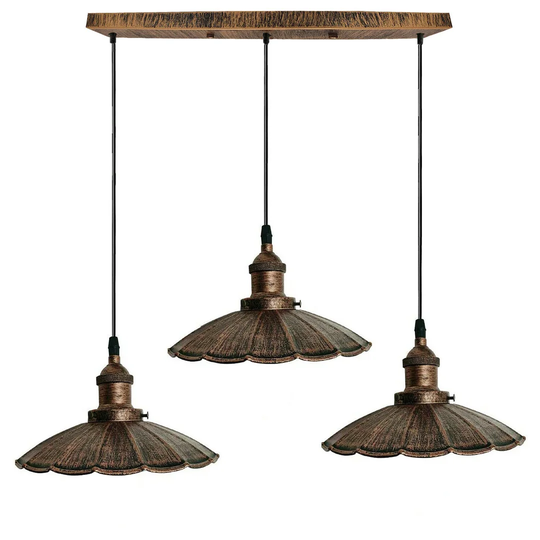 Arturo 3 - Light Kitchen Island Dome Pendant