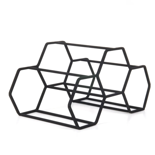 Pico 3 Bottle Tabletop Wine Rack