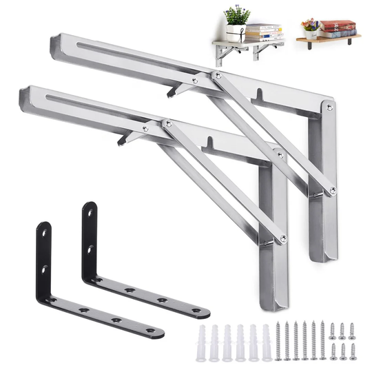 Holtville 4 Piece Floating Shelf Bracket Set