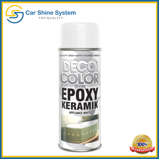 WHITE EPOXY Bath Washing Machine Appliance Spray Paint 400ml RAL 9016