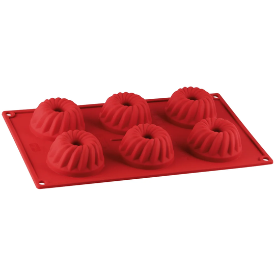 6 Cup Non-Stick Mini Cake Mould