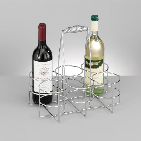 Chanson 6 Bottle Wine Bottle Basket