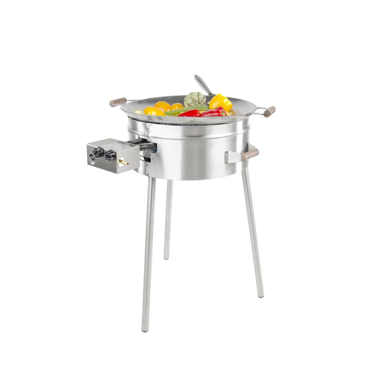 55cm Wok 2-Burner Liquid Propane Barbecue Grill