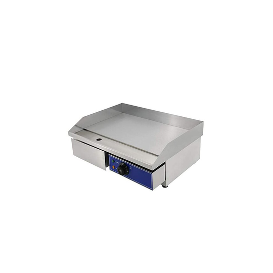 TAIMIKO Electric Griddle Commercial Counter Top Grill Stainless Steel Kitchen Grill Flat Hotplate Fried Pans BBQ Burger Bacon Egg Fryer Barbeque,3000W