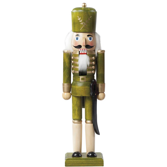 Nutcracker, 38.5cm, glazed