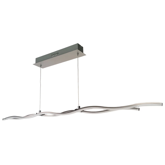 Borel 2-Light Kitchen Island Linear LED Pendant