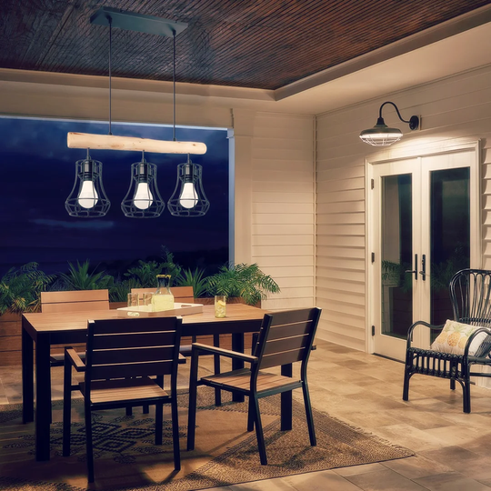 3 Light Kitchen Island Pendant Lamp