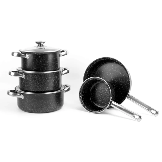 Clint 5 Piece Carbon Steel Non Stick Cookware Set