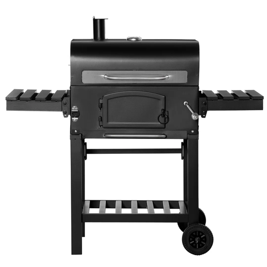 Dakota Fields 67cm Barrel Charcoal BBQ