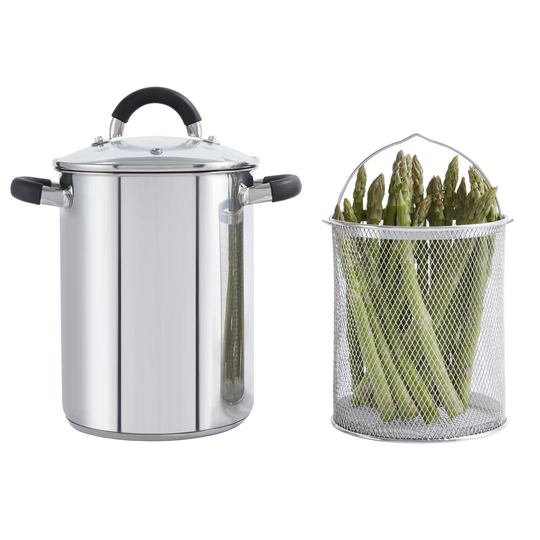 Essential Asparagus Stock Pot with Lid