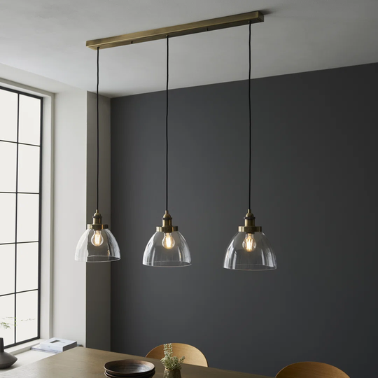 Tonquin 3 - Light Kitchen Island Linear Pendant