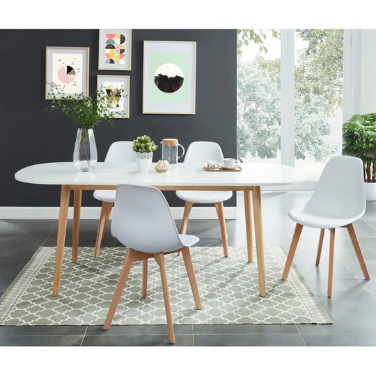 Mayra Oval 200Cm L x 80Cm W Dining Table