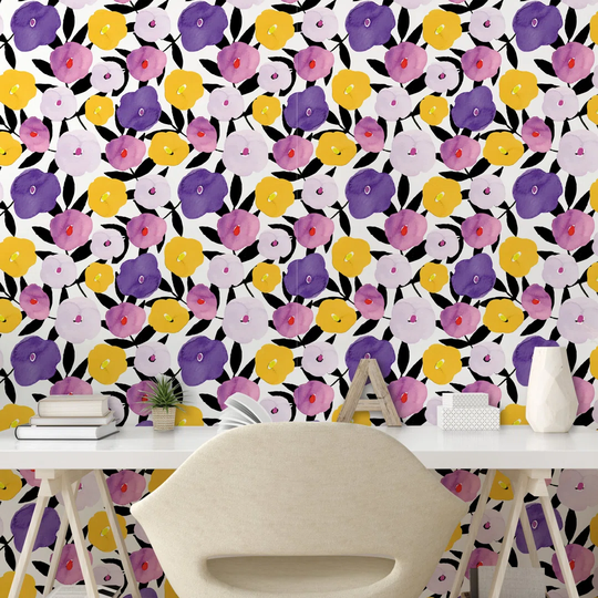 Granata Matte Peel & Stick Wallpaper Roll