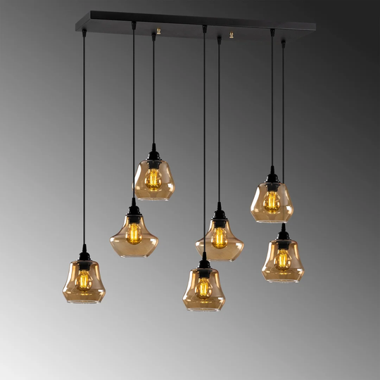 Preciado 7 - Light Kitchen Island Geometric Pendant