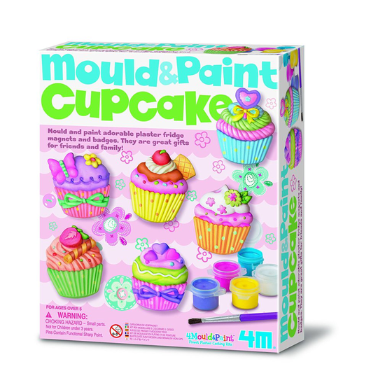 Cupcake Mould & Paint Kit