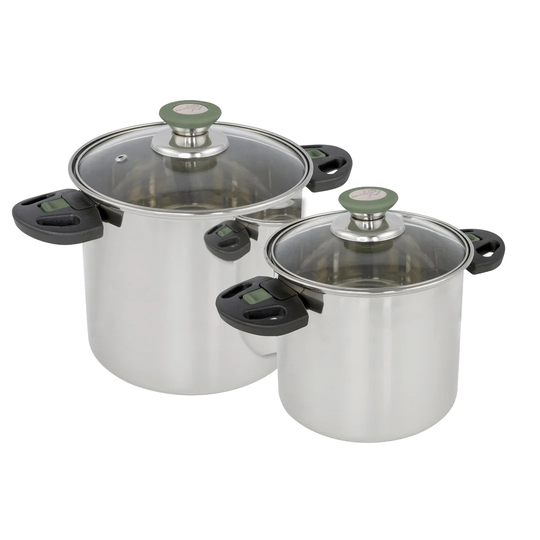 Crippen 2 Piece Pot Set with Lid