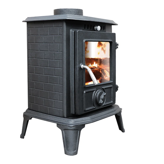 Kronqui 50 Sq. Ft Natural Vent Freestanding Wood Stove