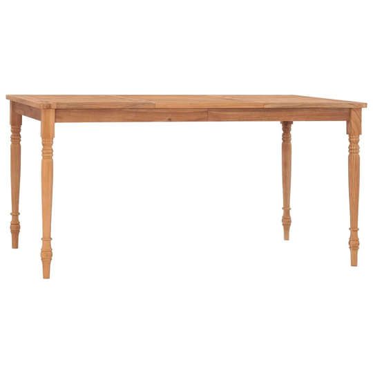 Genkei Teak Solid Wood Dining Table