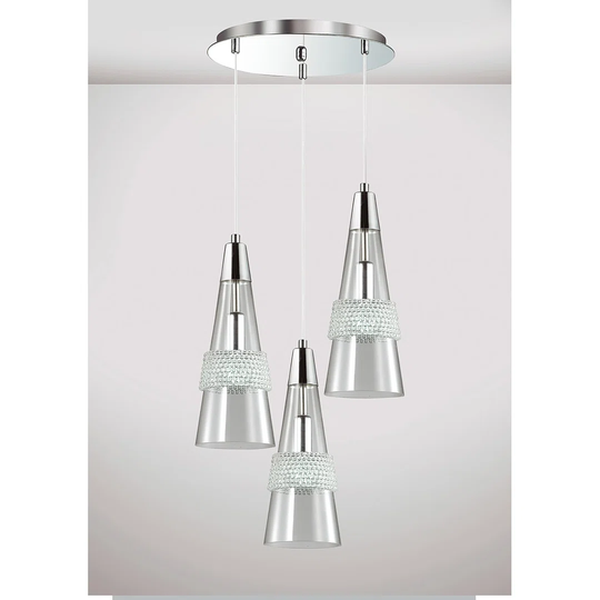 Cosimo 3-Light Kitchen Island Pendant