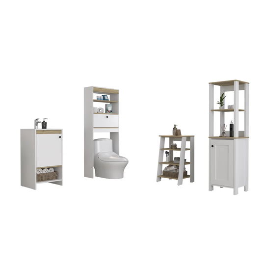 Aerik 4 Piece Bathroom Furniture Suite