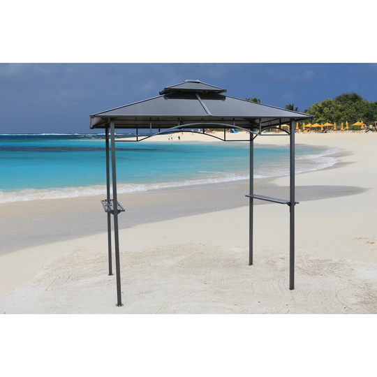 Graves 240cm x 150cm Metal Grill Gazebo