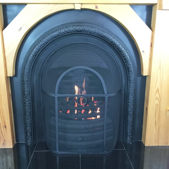 Katharine Single Panel Steel Fireplace Screen