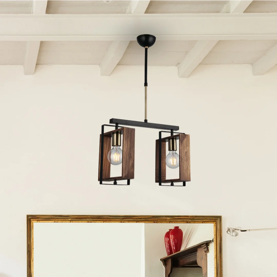 Susie 2-Light Kitchen Island Pendant
