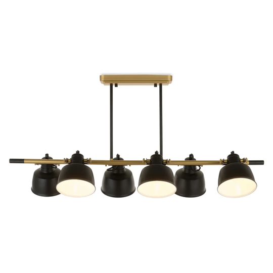 Eveleth 6 - Light Kitchen Island Bell Pendant