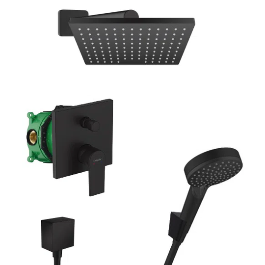 Vernis Thermostatic Shower with Dual Shower Head