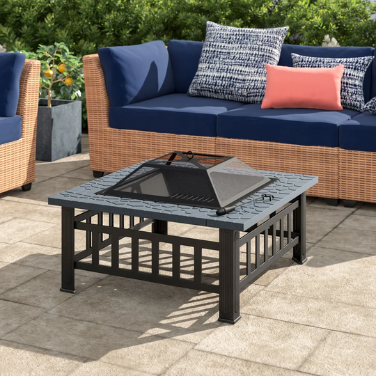 Kistler Steel Wood Burning Fire Pit