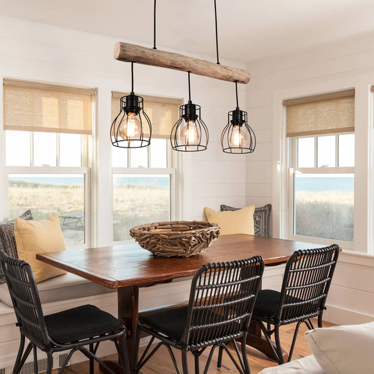 Hosley 3 - Light Kitchen Island Dome Pendant